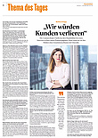 Thema des Tages