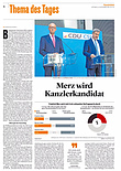 Thema des Tages