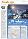 Thema des Tages