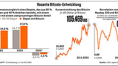 Profis investieren stärker in Bitcoin