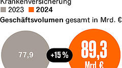 Rekordgewinn dank Prämienplus