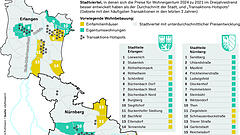 Erlangen – teurer als der große Nachbar Nürnberg