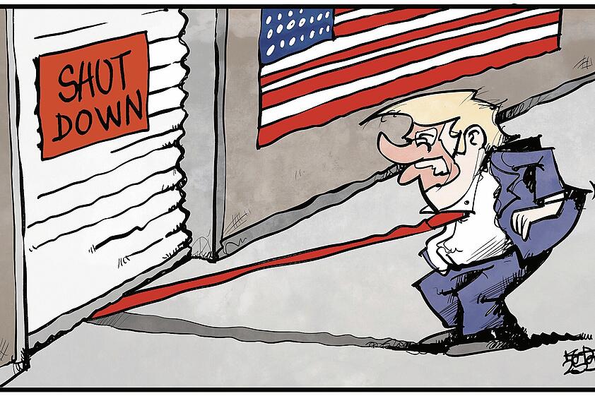 Den Schaden hat Trump