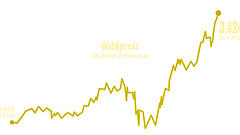 Vermögensverwalter retten sich in Gold