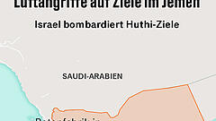 Israel fliegt schwere Angriffe auf den Jemen