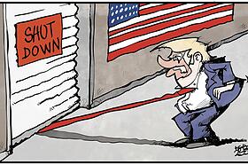 Den Schaden hat Trump