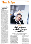 Thema des Tages